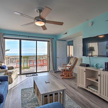 Ocean-View Condo With Deck, Steps To Carolina Beach! Exterior foto