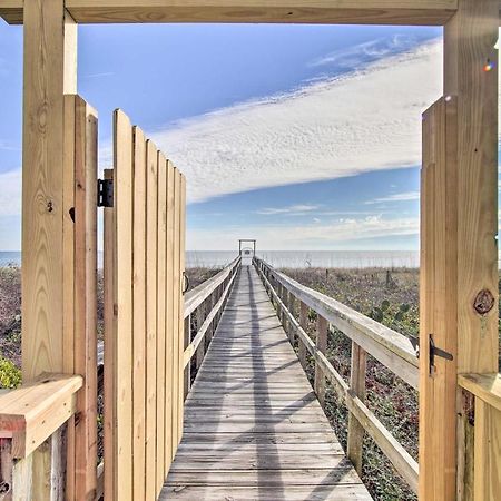 Ocean-View Condo With Deck, Steps To Carolina Beach! Exterior foto