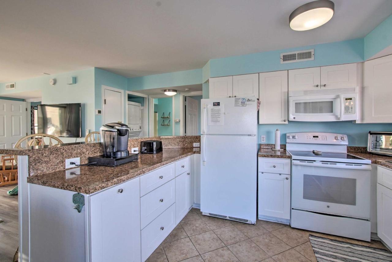 Ocean-View Condo With Deck, Steps To Carolina Beach! Exterior foto