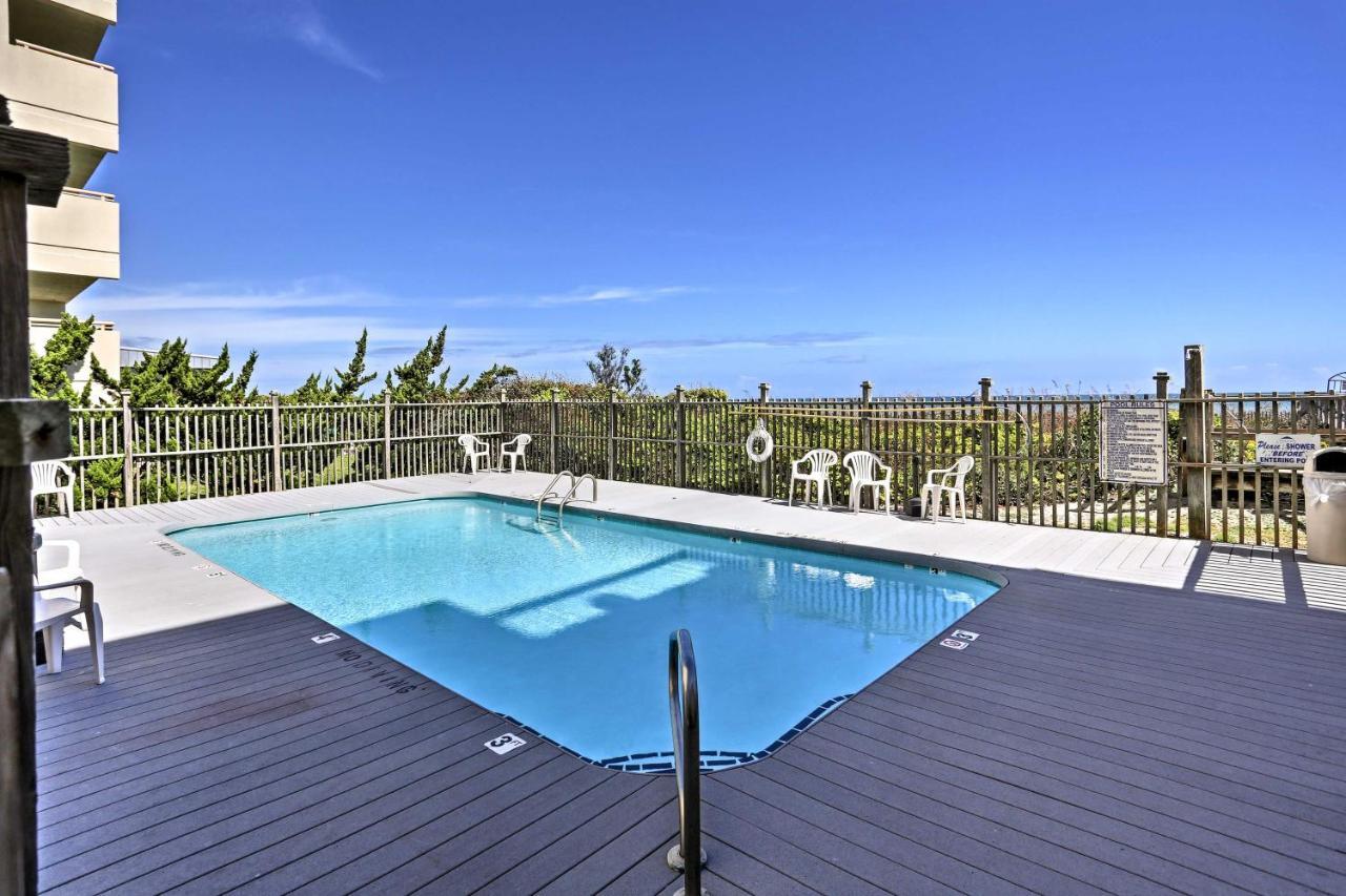 Ocean-View Condo With Deck, Steps To Carolina Beach! Exterior foto